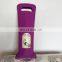Professional OEM new arrival custom felt red wine bottle bag for promotion