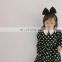 2020 autumn Korean children's clothing girls dress girls polka dot dress Korean girls retro dress