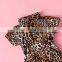 Children's Leopard Print Sling Romper Jumpsuit