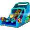The Nile Valley Crocodile river animal theme inflatable bounce house with slide for kids
