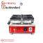 commercial taiyaki making machine open mouth ice cream taiyaki waffle maker with factory price