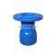 ISO2531 fbe coated ductile cast iron di flange socket pipe fitting