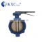 Casting steel ISO 5211 butterfly valves body part for oil