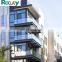 House exterior fixed glass handrail balustrade