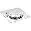 Tile Insert Flexible Decorative Brass Bathroom 80mm Shower Circular Floor Grating Covers Sewer Drain
