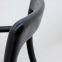 Modern Black wooden dining room chairs dining chairs set of 4 round table and chairs