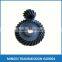 Custom CNC steel gear helical bevel gear