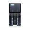 Smart mini power bank charging fast charge 1.2v nimh 3.7v li ion universal rechargeable battery charger with US EU UK AU plug