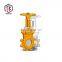 Tyco China Manufacturer DN100 Double Flange Manual Knife Gate Valve Price