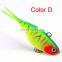New product 6-color package lead fish physical store fishing gear 6.8cm lure wholesale 9g