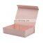 Customized private label pink magnetic closure press on nails packaging box