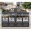 Custom Villa Garden driveway gates Wrought iron entry gate design