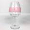 Dishwasher safe Plastic drinkware red wine glasses unbreakable plastic tritan wine goblet cup