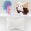 2pcs/Set Cartoon Car Headrest Neck Pillow Cushion Cute Universal Car Pillow Soft Car Interior Accessories Women Girls