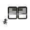 J217 for jeep for wrangler JK headlight taillight parking light bracket cover for Jeep grille American flag
