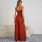 Solid color new summer dress jumpsuit