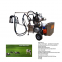 Movable Elictric or gasoline Mobile Vacuum Breast Cow Milking Machine
