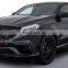 Runde Top Quality For 16-19  Mercedes-benz Gle Upgrade Brabus Carbon Fiber Body Kit Front Lip Rear Lip Spoiler