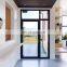 Florida Approval Exterior Store Single Swinging Hurricane Impact Double Pane Glass Front French Doors For Houses