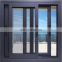 Modern design 3-rails thermal break aluminum frame sliding panels doors and windows tempered glass soundproof sliding window
