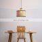 Modern Bohemian Rattan Lampshade Rustic rattan pendant light wicker ceiling light Kitchen Living Room