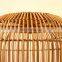 Vintage Round Hand Made Rattan Side Table Stool End Table Plant Stand High Quality Side Table Cheap Wholesale