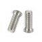 FHS-M4-5/6/8/10/12/14/15/16/18/20/22/25/30 Round Head Studs Self-clinching Blind Rivet Protruding Stud Clinch Pins Screw Platen Screws Sheet Metal PEM Standard