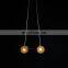 Professional custom home decoration chandelier luxury villa lighting for dining room bedroom pendant light