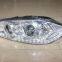 High performance 6119 6121 H-QZ650X280L Guilin Daewoo other swift bus led tail lights led lights 24v for buses