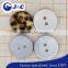 2015 fashion OEM nature color Tiger Cowrie shell button                        
                                                Quality Choice