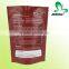 Plastic stand up bag for cereal food packaging