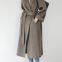 Double-sided cashmere coat for women in long style, 2025new model, high-end feeling, over-knee loose woolen tweed coat for women