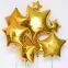 Oferta caliente. Globos de metalizado de helio inflables, de 5, 10, 18 y 24 pulgadas, en colores, en forma de estrella y planos, para decoración de cumplea?os