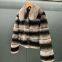 High-end OEM Service Luxury Chinchilla Fur Real Fur Imported Rex Rabbit Fur Coat for Women in Winter