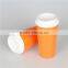 Double Wall PP Plastic Coffee Cup with Lid and Sleeve