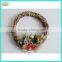2015 hot sale christmas rattan wreath