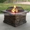 Outdoor Antique Stone Wood Burning Fire Pit Ceramic fire pit