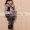 Fluff jackets pants clothes suits dress designs/kids apparels suppliers