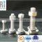 T bolt M8, M12, M16, M20, M30 for anchor channel use