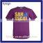 Factory for Men's promotional round neck cotton custom t shirts