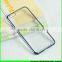 Colored electroplating cellphone case for iphone 6 phone chrome case