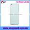 stylish crystal clear case For iPhone 6 6 plus with Dust plug