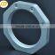 Hexagon thin nuts fine thread by CNC machining