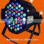 RGBW led 54*3w par light waterproof led par can lights IP65
