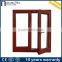 Latest french aluminum wooden frame door window grill designs