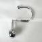 Factory Direct Sale High quality metal shower curtain hooks/simple ball design shower curtain rings