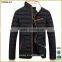 high quality winter Weatherproof Men's Puffer Jacket neck with fleece