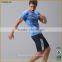 simple design high quality man t-shirt single jersey 140gsm with bonded tape O-neck t shirts
