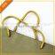 White Kraft Paper Bag With Gold Stamping