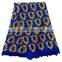 Yifangbo popular multicolor fabric with embroidery / guipure lace dress fabric / African materials cord lace for women dress